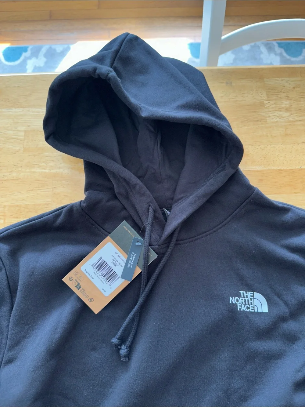 NWT North Face men’s hoodie sweatshirt large